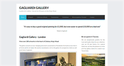 Desktop Screenshot of gagliardigallery.org